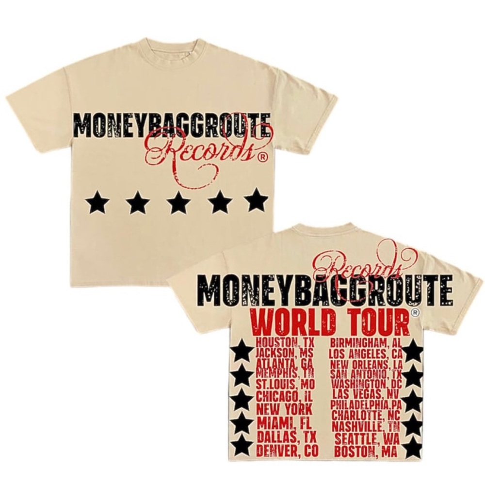 MBR TAN WORLD TOUR TEE